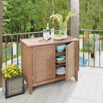 Outdoor Patio Home Styles Shelving Storage