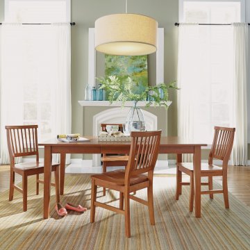 Arts Crafts Home Styles Arts Crafts 5pc Rectangular Dining Set Cottage Oak Finish