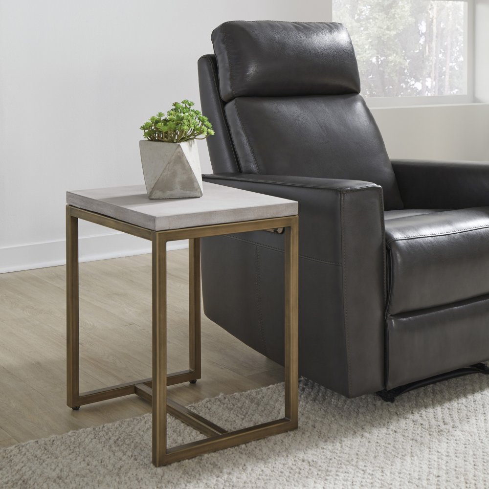 Geometric End Table Home Styles