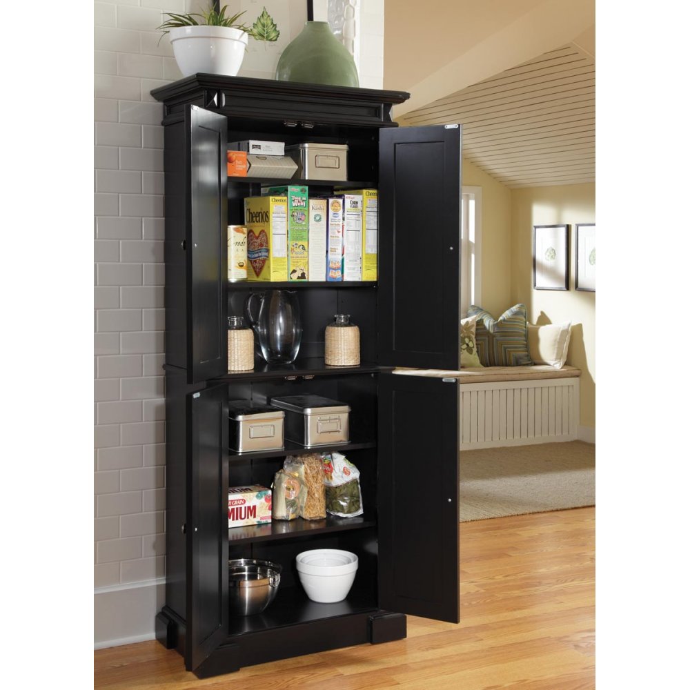 Americana Black Pantry Home Styles