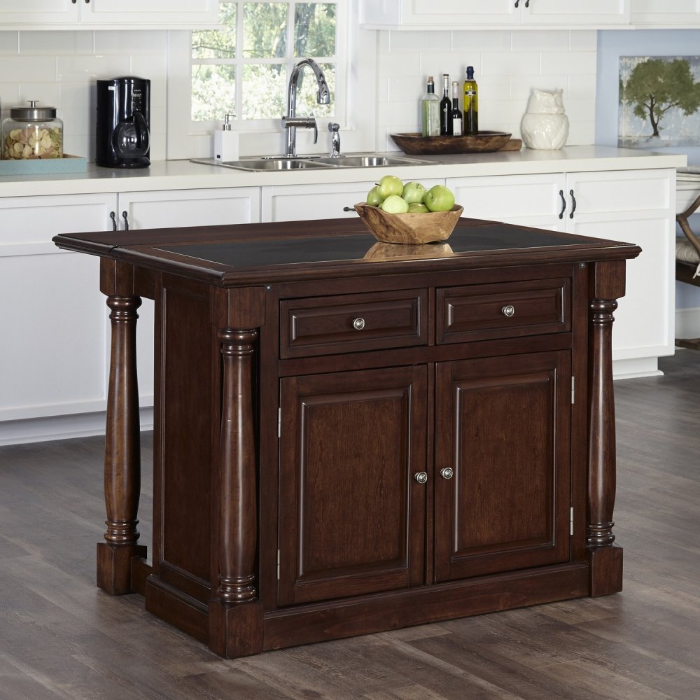monarch cherry kitchen island w granite top homestyles monarch cherry kitchen island w granite top homestyles