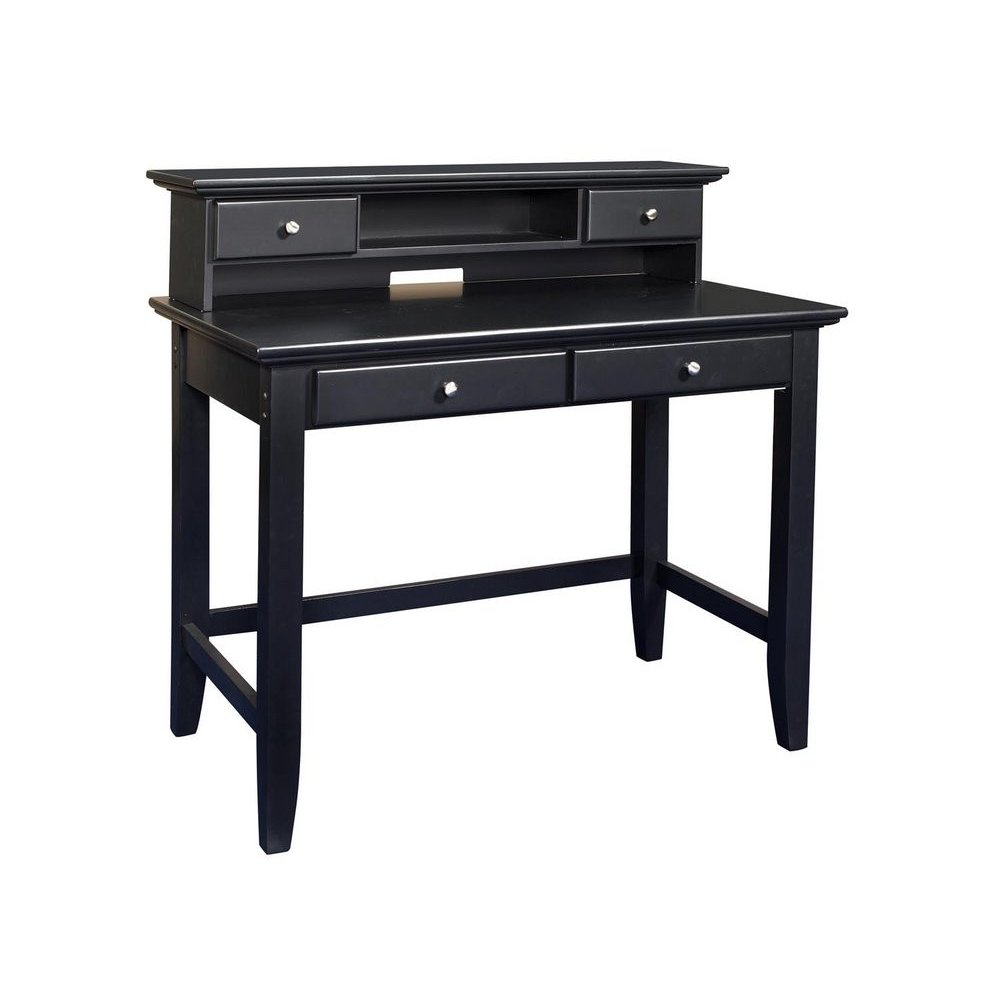 Bedford Black Student Desk And Hutch Homestyles Bedford Black Student Desk And Hutch