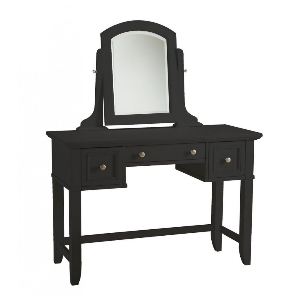 Bedford Black Vanity Table Homestyles