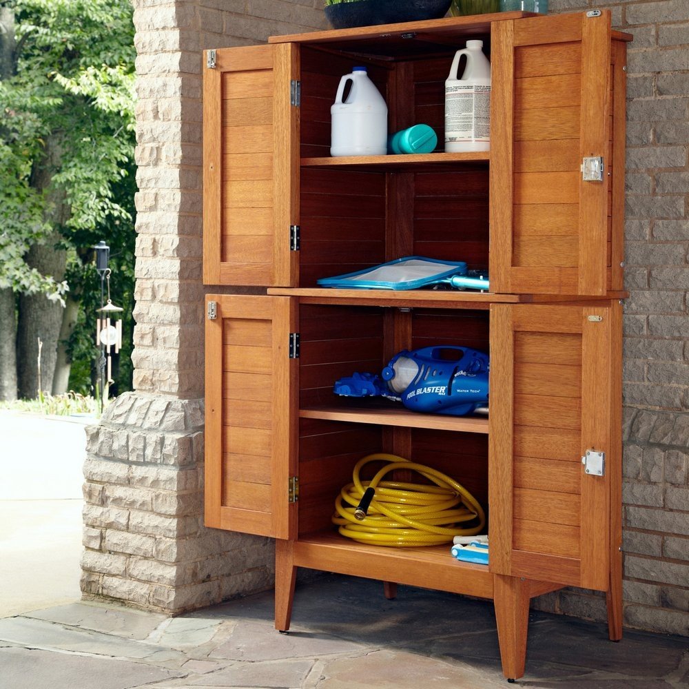 Montego Bay Four Door Multi-Purpose Storage Cabinet ...