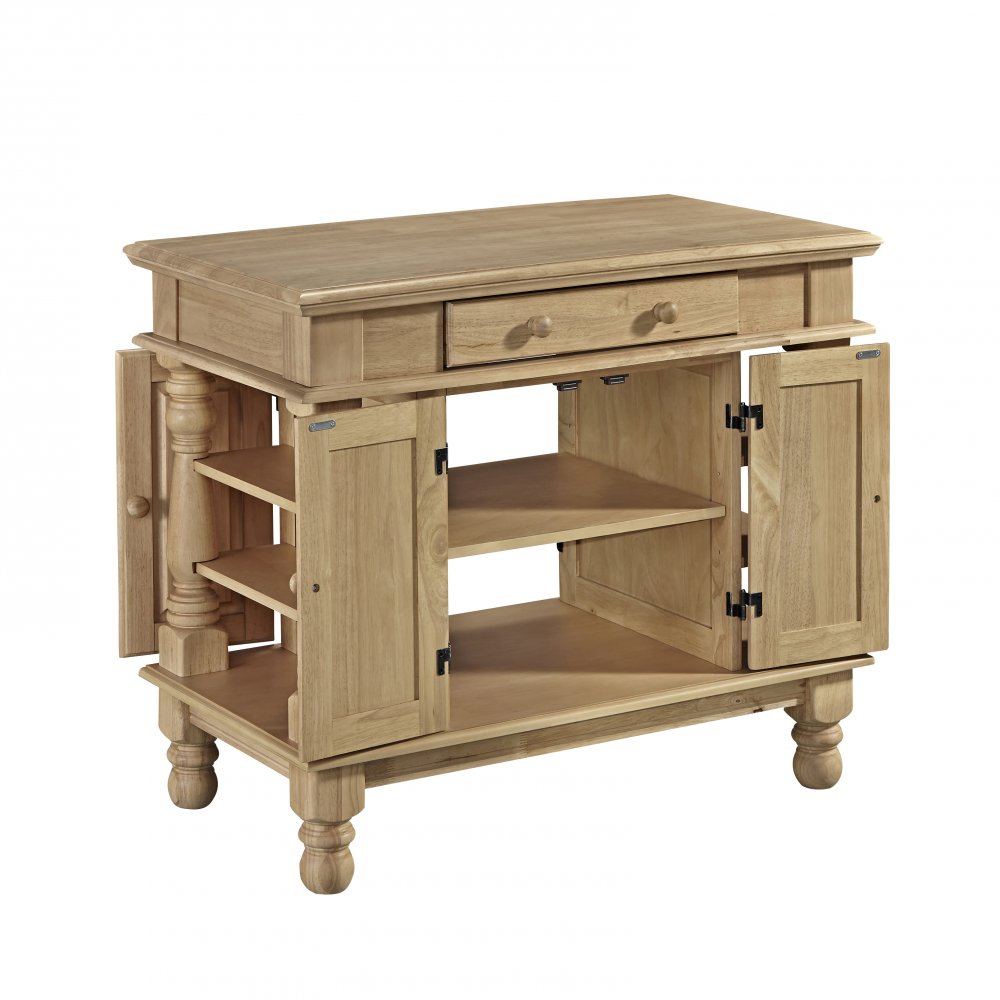 Americana Natural Kitchen Island Home Styles